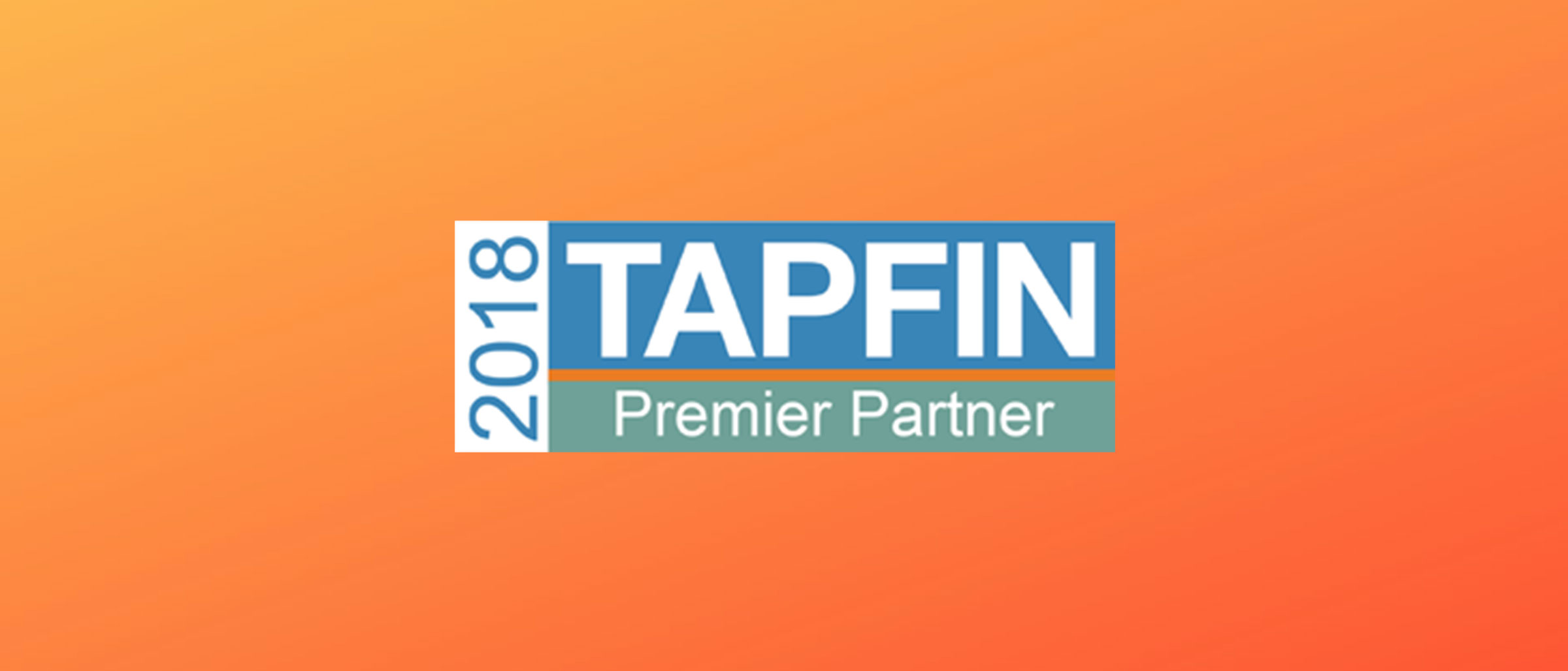 TAPFIN Premier Partner Award - 2018