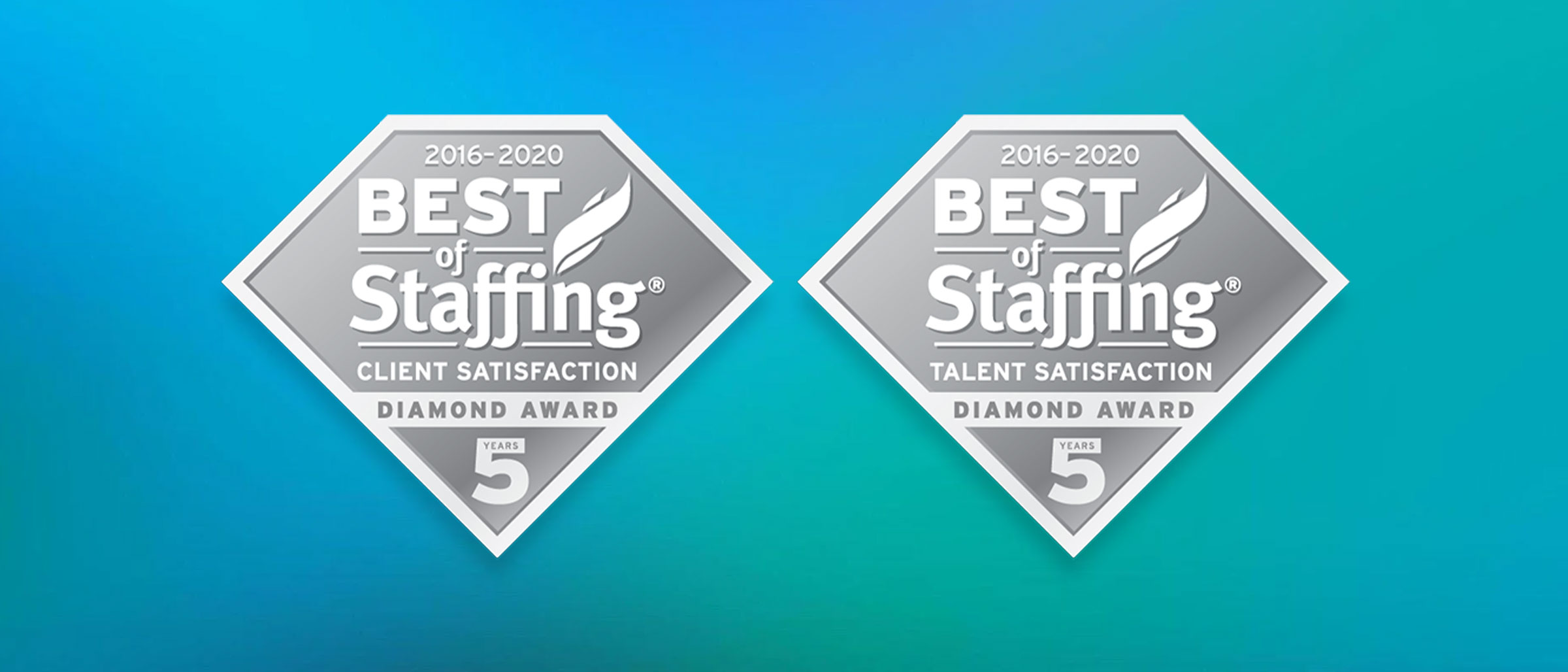 Best of Staffing- Client and Talent Satisfaction Diamond Award