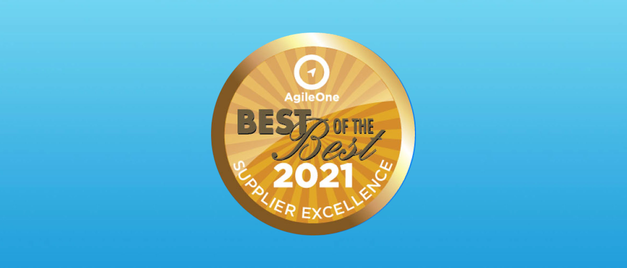 AgileOne Gold Award 2021