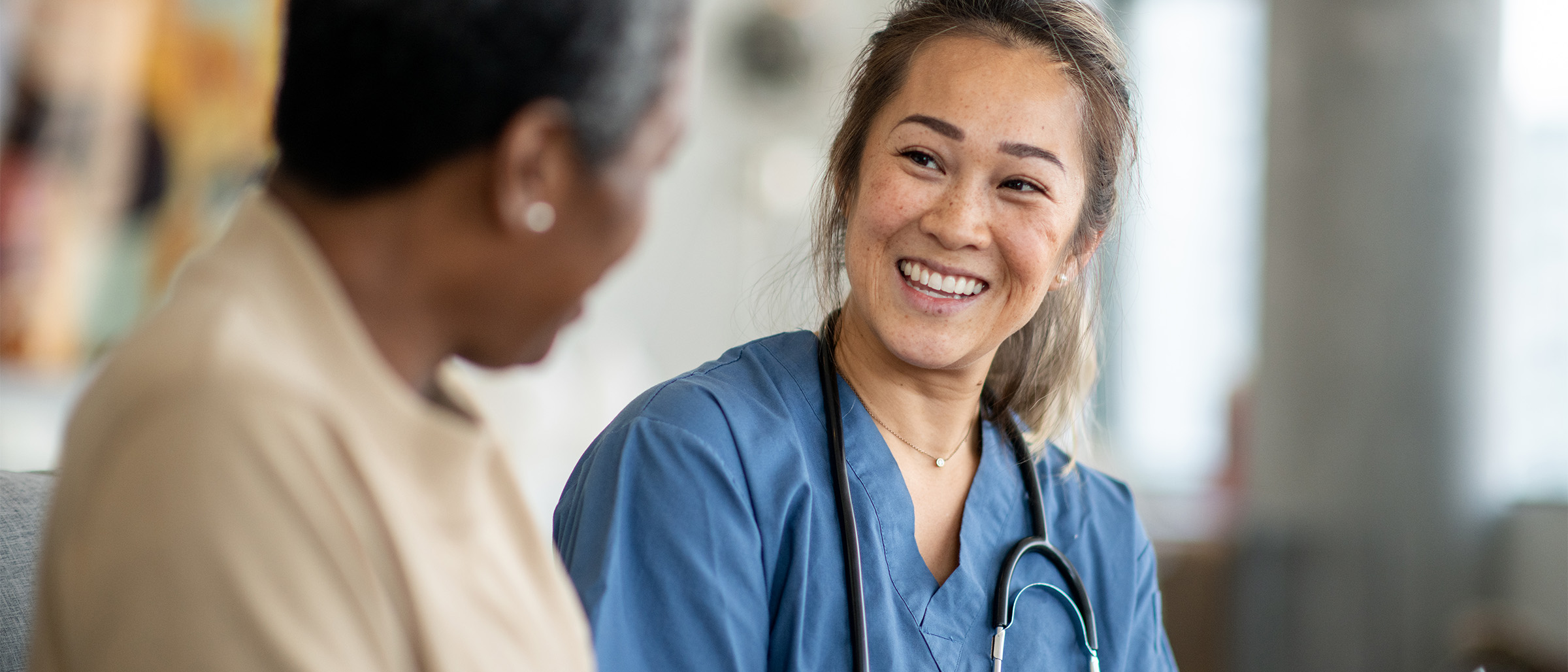 Healthcare Professional smiling