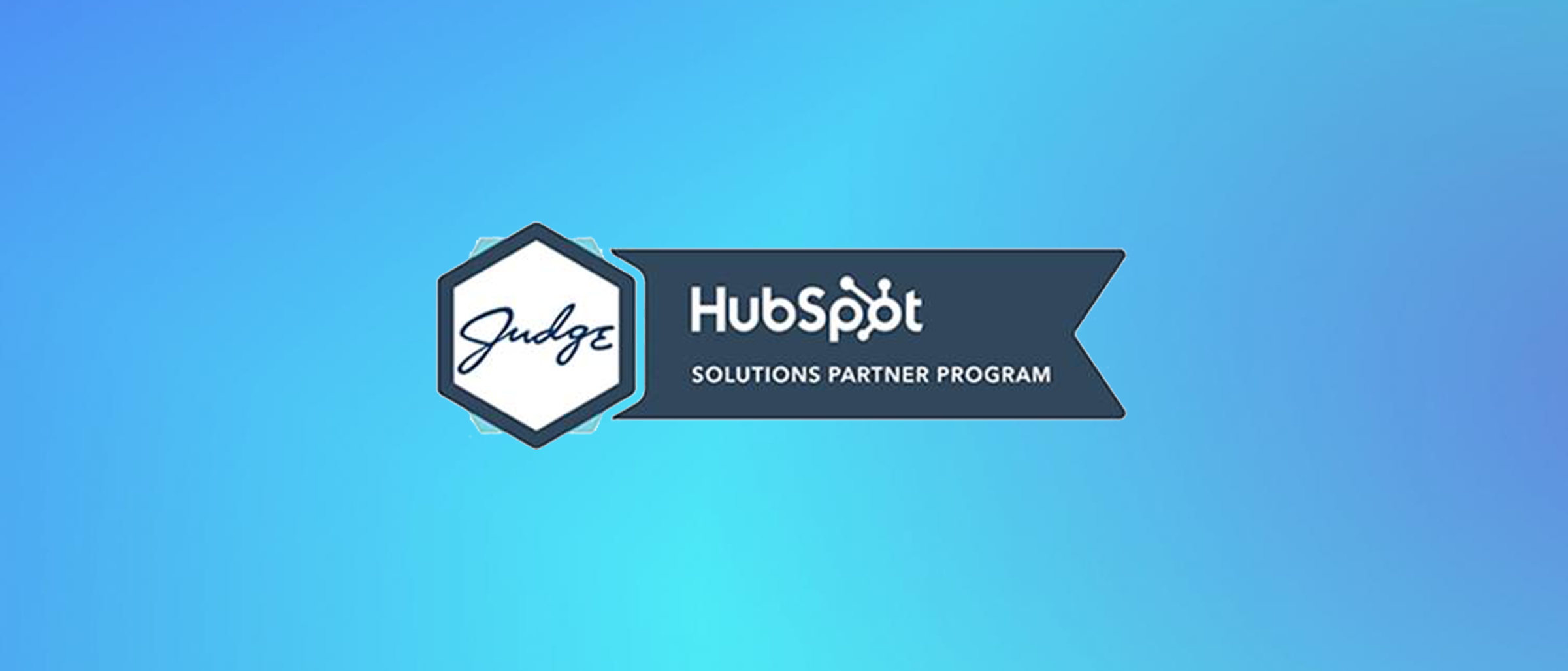 Judge x Copley HubSpot partner award logo