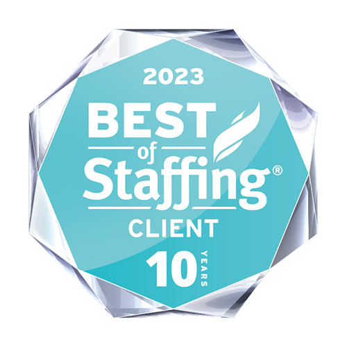 Best of Staffing, Clients, 10 years
