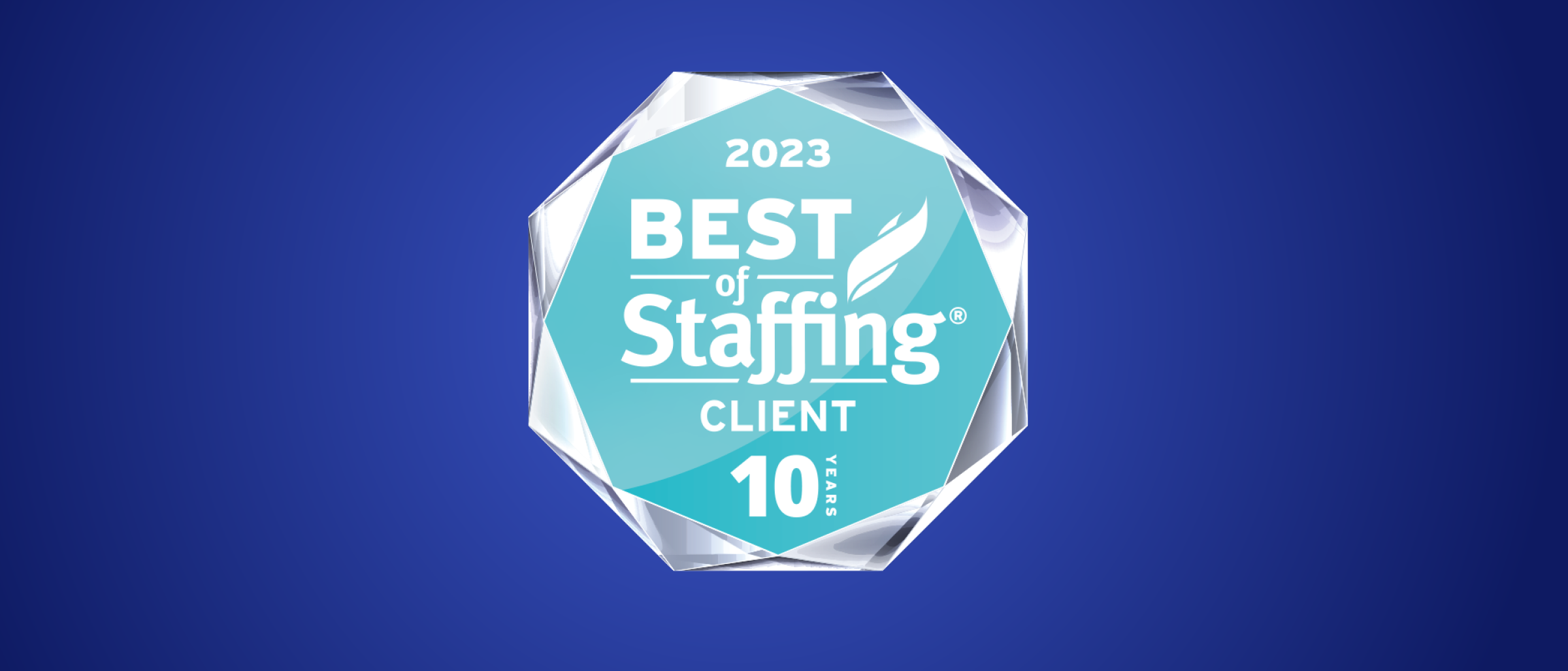 Best of Client Staffing 10 year award