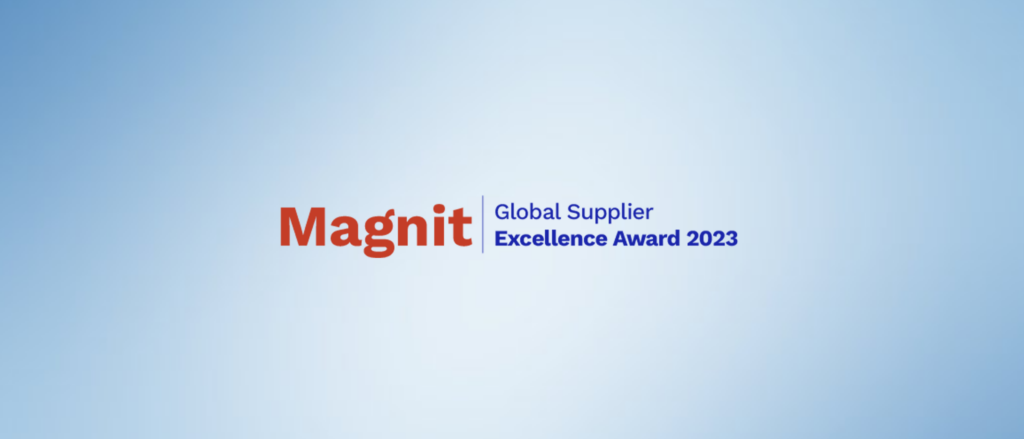 The Judge Group awarded a 2023 Magnit Global Supplier Excellence Award