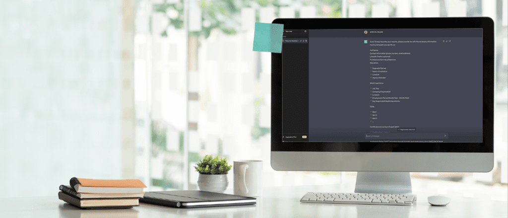 ChatGPT on desktop