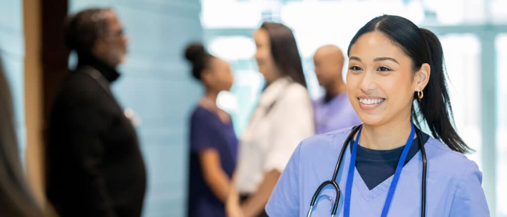 Female Nurse Smiling