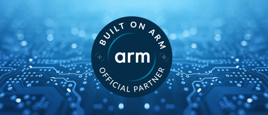 ARM official partner logo