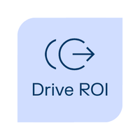 Circles with an arrow pointing right and the text: Drive ROI