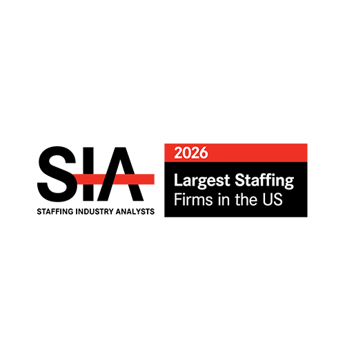Badge for The Judge Group being named to the 2026 SIA Largest Staffing Firms in the US list