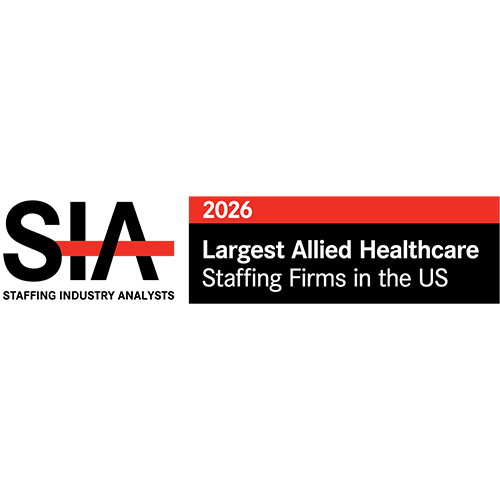 Badge for The Judge Group being named to the 2026 SIA Largest Allied Healthcare Staffing Firms in the US list