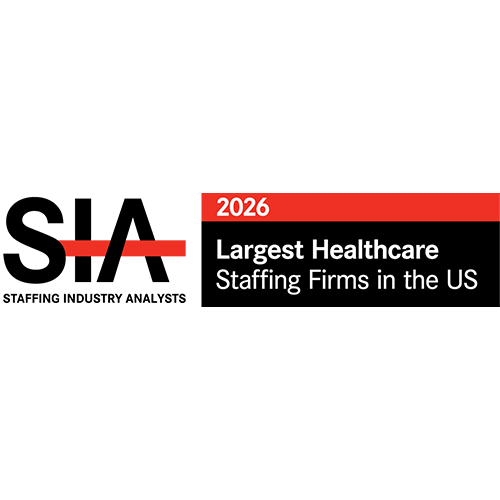 Badge for The Judge Group being named to the 2026 SIA Largest Healthcare Staffing Firms in the US list